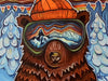 Whistler Pow Bear Sticker